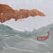 Painting SALICPS by Roma Gaia | Painting Subject matter Minimalist Acrylic Sand