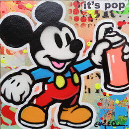 Painting IT'S POP by Euger Philippe | Painting