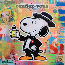 Painting RENDEZ- VOUS by Euger Philippe | Painting