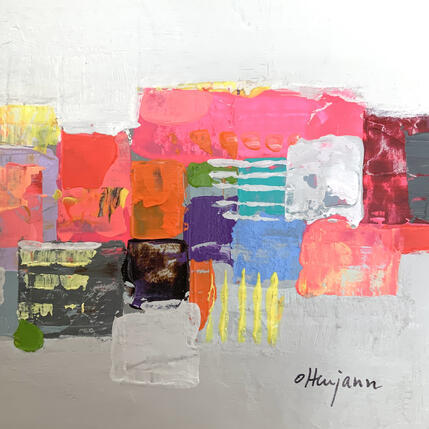 Peinture Je sens le bonheur 2 par Ottenjann Andrea | Tableau