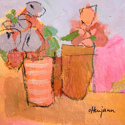 Peinture Vie pure 5 par Ottenjann Andrea | Tableau
