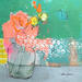 Peinture Floraison abstraite 3 par Ottenjann Andrea | Tableau Abstrait Natures mortes Acrylique