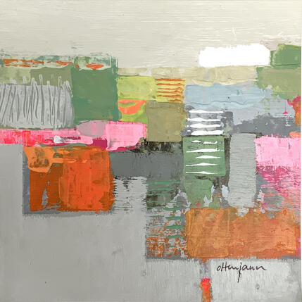 Peinture Je sens le bonheur 4 par Ottenjann Andrea | Tableau