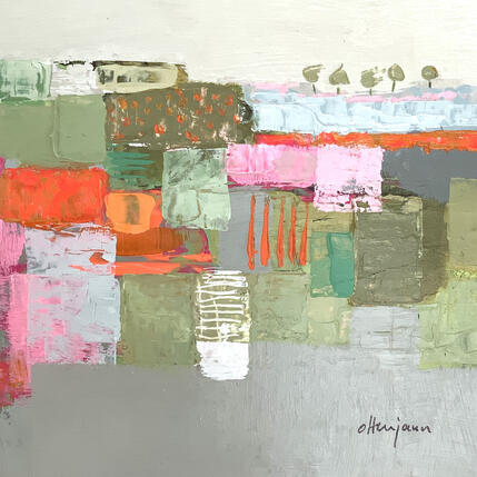 Peinture Je sens le bonheur 5 par Ottenjann Andrea | Tableau