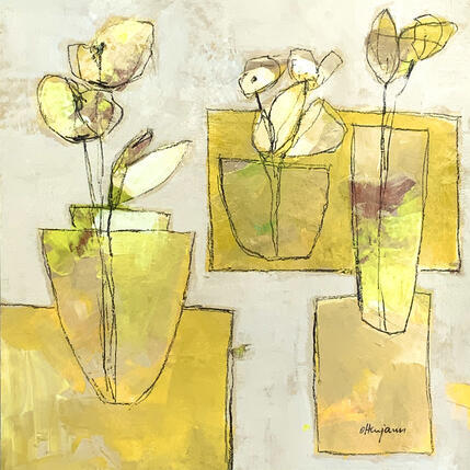 Painting F4 Dialogue des formes 10020-21321-20260702-45 by Ottenjann Andrea | Painting