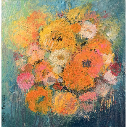 Painting pastel by Rocco Sophie | Painting Raw art Acrylic, Gluing, Sand