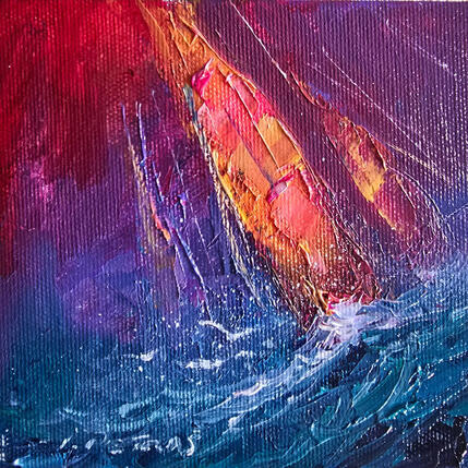 Peinture F1 Ocean pressure 10016-17018-20260703-3 par Petras Ivica | Tableau Figuratif Huile Paysages