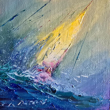 Peinture F1 Happy ending 10016-17018-20260703-4 par Petras Ivica | Tableau Figuratif Huile Paysages