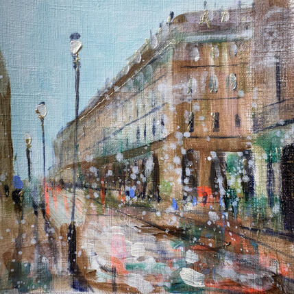 Painting Rue de Rivoli by Solveiga | Painting