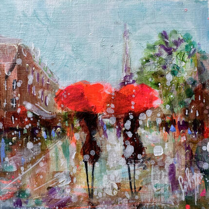 Painting Two friends by Solveiga | Painting