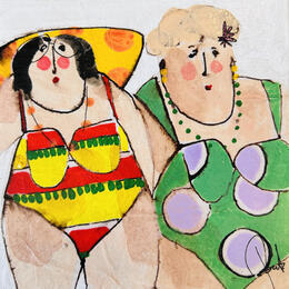 Painting Marie Lou Ninon by Colombo Cécile | Painting