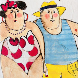 Painting Chantal Alfred by Colombo Cécile | Painting