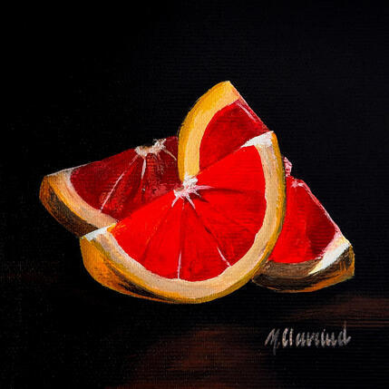 Peinture CITRUS SHINE par Clavaud Morgane | Tableau