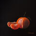 Peinture ORANGE REVEAL par Clavaud Morgane | Tableau Figuratif Natures mortes Acrylique