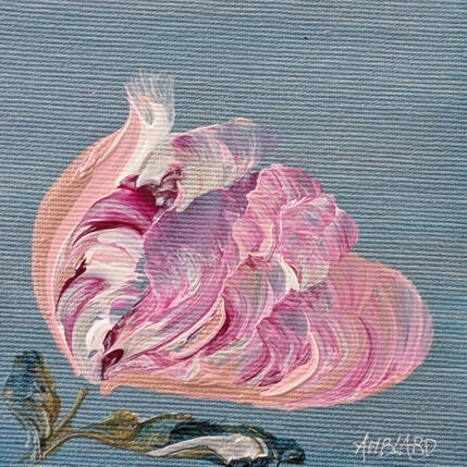 Painting Tulipe rosée by Amblard Florence | Painting