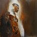 Painting Brut by De Géa Olivier | Painting Figurative Nude Metal Acrylic