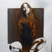 Peinture Look at me par De Géa Olivier  | Tableau Figuratif Nu Métal Acrylique