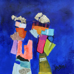 Painting ST26-0804 by Lau Blou | Painting