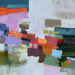 Painting Descente au puits des rêves-1 by Lau Blou | Painting