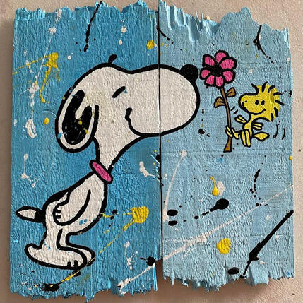 Painting F2 Power flower by Marie G.  | Painting