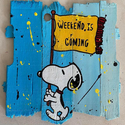 Painting F3 WE is coming by Marie G.  | Painting