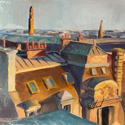 Peinture Premières Lueurs par Piffard Cédric | Tableau