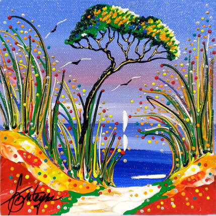 Painting Pure romance by Fonteyne David | Painting Figurative Acrylic