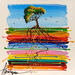 Painting Couleurs de notre terre by Fonteyne David | Painting Figurative Acrylic
