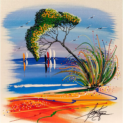 Painting Vivons dans la paix by Fonteyne David | Painting Figurative Acrylic