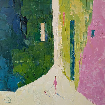 Painting La robe rose by Tomàs | Painting