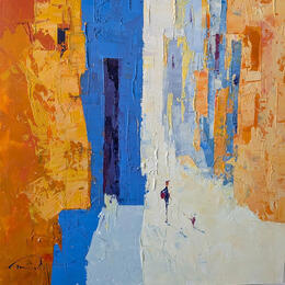 Peinture Le couple par Tomàs | Tableau