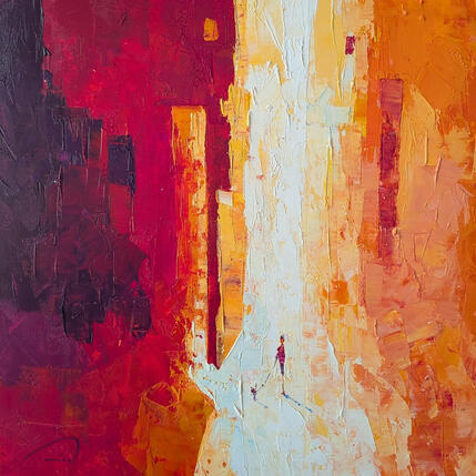 Painting Impressionnisme orange by Tomàs | Painting