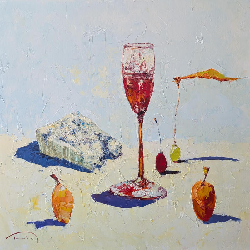 Painting Tres històries curtes by Tomàs | Painting Impressionism Oil