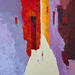 Painting Où veux-tu aller by Tomàs | Painting Abstract Society Urban Life style Oil