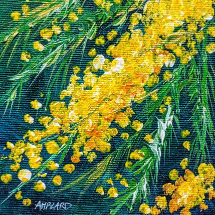 Peinture Mimosa  par Amblard Florence | Tableau