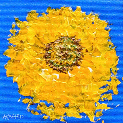 Peinture Soleil  par Amblard Florence | Tableau