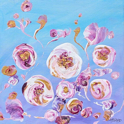 Peinture Roses  par Amblard Florence | Tableau
