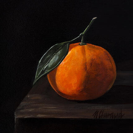 Painting STILL CITRUS by Clavaud Morgane | Painting