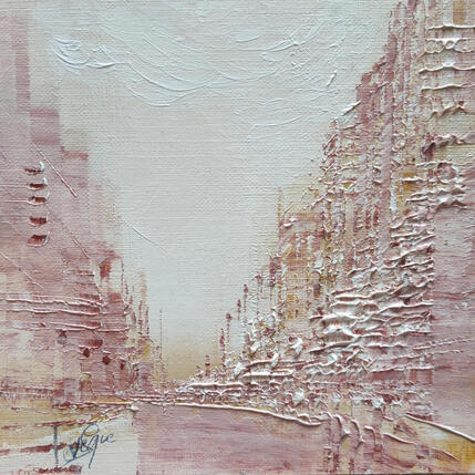 Peinture Terre de Sienne par Levesque Emmanuelle | Tableau Huile