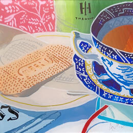 Painting Un peu de douceur by Auriol Philippe | Painting