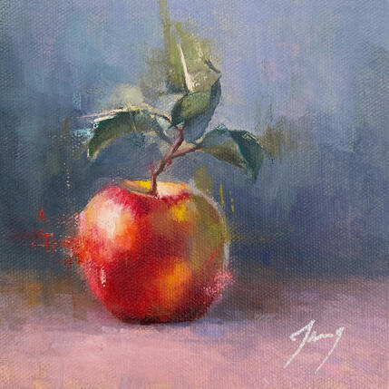 Painting La pomme magique by Jung François | Painting