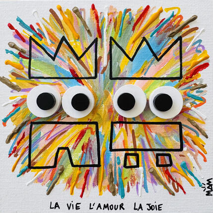 Painting LA VIE by Mam | Painting