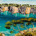 Peinture Sculptés par le vent. par Rey Ewa | Tableau Figuratif Paysages Acrylique