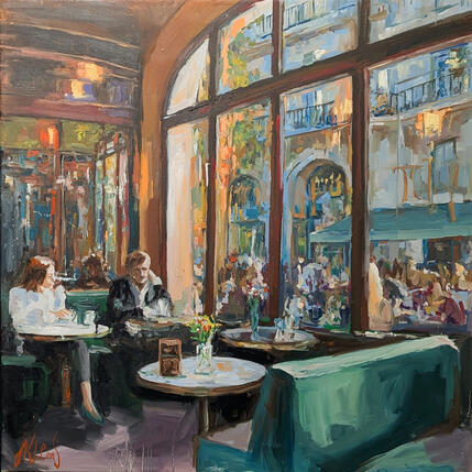 Peinture When the light calls par Klemens Alexandr | Tableau