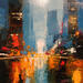 Painting Lost perspective by Castan Daniel | Painting Figurative Oil