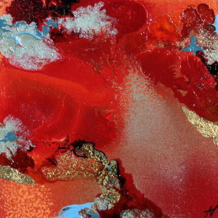 Painting C924 by Naen | Painting Abstract Acrylic, Ink