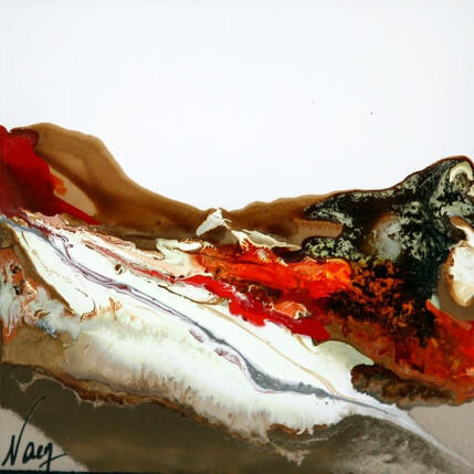 Gemälde C4122 von Naen | Gemälde Abstrakt Acryl, Tinte