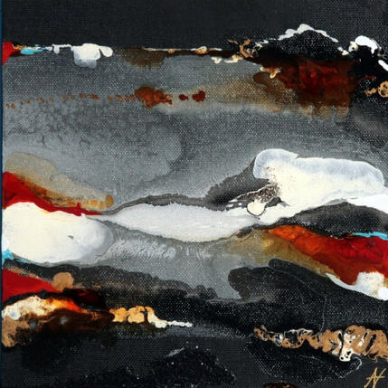 Painting C1248 by Naen | Painting Abstract Acrylic, Ink Pop icons