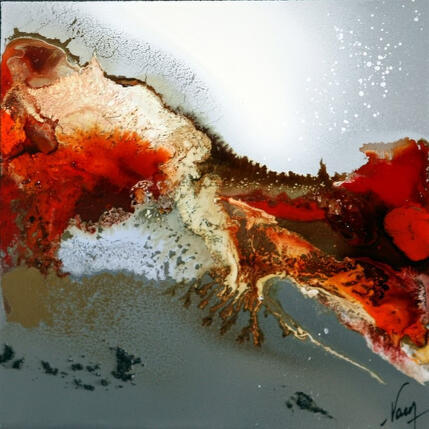 Painting C4046 by Naen | Painting Abstract Acrylic, Ink Pop icons