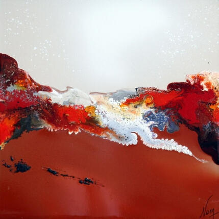 Painting C3988 by Naen | Painting Abstract Acrylic, Ink